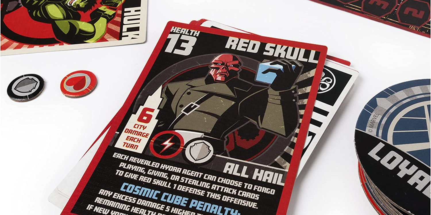 The Red Skull villain card